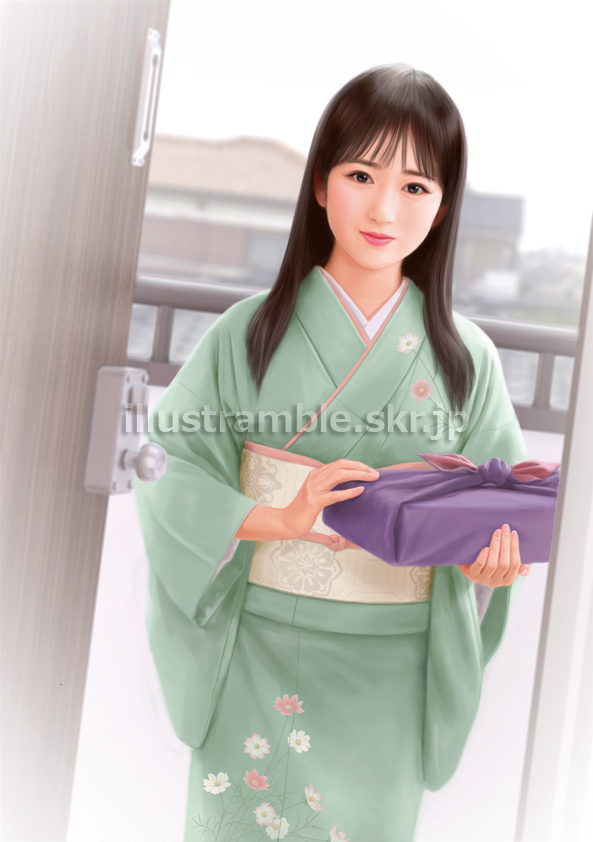 『おしかけ幼妻の未熟な花嫁修業(マドンナメイト文庫)』カバーイラスト