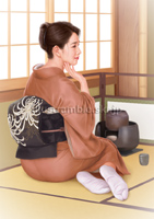 『美しすぎる若祖母(フランス書院文庫)』カバーイラストサムネイル