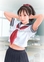 巨乳な幼馴染みとの極甘青春体験